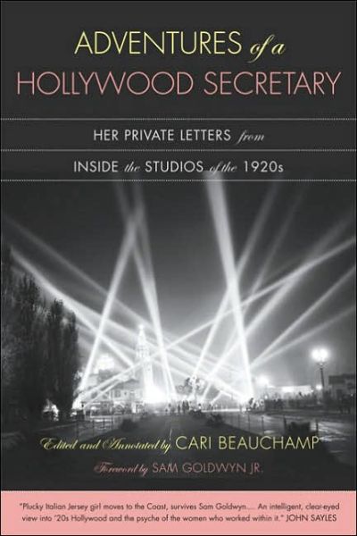 Cover for Valeria Belletti · Adventures of a Hollywood Secretary: Her Private Letters from Inside the Studios of the 1920s (Paperback Book) [Annotated edition] (2006)
