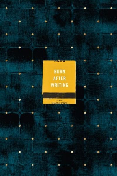 Cover for Sharon Jones · Burn After Writing (Dots) (Pocketbok) (2021)