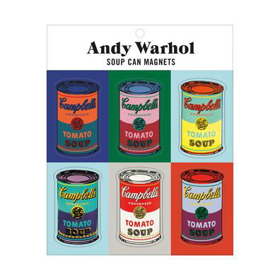 Andy Warhol Soup Can Magnets - Andy Warhol Galison - Fanituote - Galison - 9780735362802 - tiistai 21. tammikuuta 2020