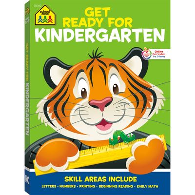 Cover for School Zone · School Zone Get Ready for Kindergarten Workbook (Paperback Book) (2019)