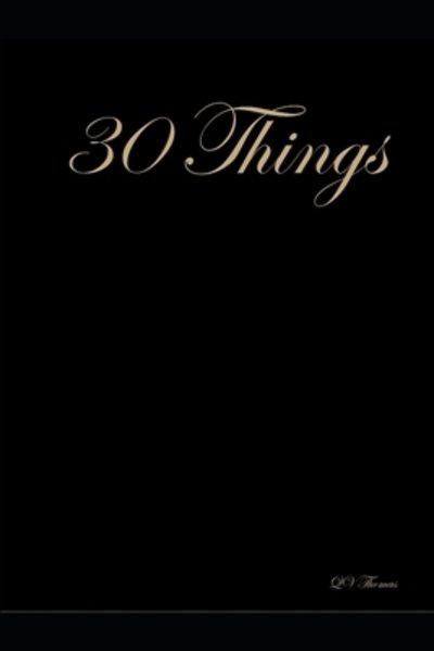 Cover for QV Thomas · 30 Things (Pocketbok) (2019)