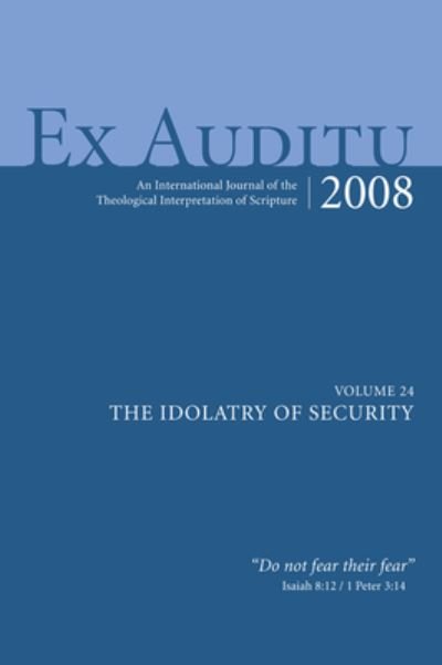 Cover for Klyne Snodgrass · Ex Auditu - Volume 24 (Book) (2009)