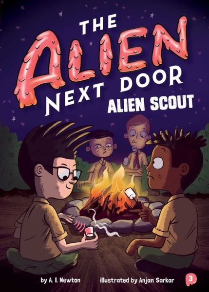 Cover for A. I. Newton · Alien scout (Bok) [First edition. edition] (2018)