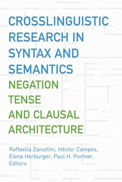 Cover for Crosslinguistic Research in Syntax and Semantics: Negation, Tense, and Clausal Architecture - Georgetown University Round Table on Languages and Linguistics series (Paperback Bog) (2006)