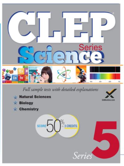 Cover for Sharon A Wynne · CLEP Science Series 2017 (Paperback Book) (2016)