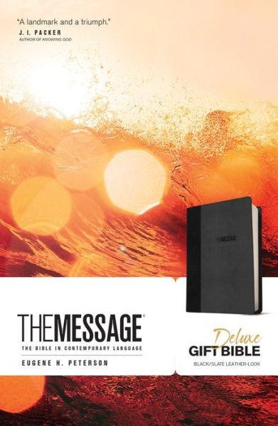 Cover for Eugene H. Peterson · The Message Deluxe Gift Bible (Skinnbok) (2016)