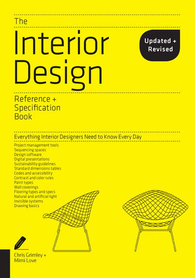 Cover for Chris Grimley · The Interior Design Reference &amp; Specification Book updated &amp; revised: Everything Interior Designers Need to Know Every Day - Reference &amp; Specification Book (Paperback Book) (2018)
