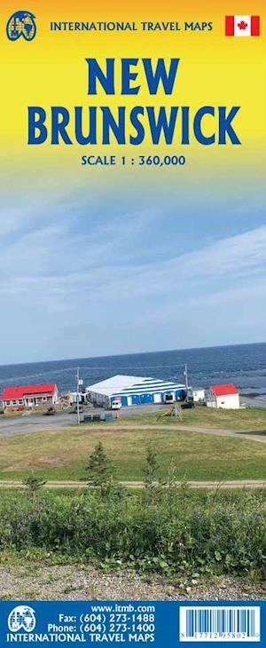 Cover for ITM Publications · International Travel Maps: New Brunswick (Gebundenes Buch) (2023)