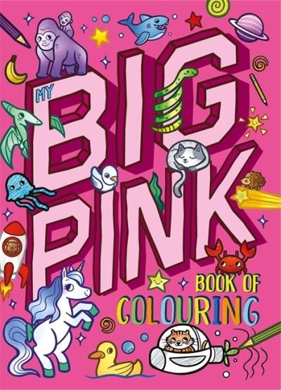 Cover for Igloo Books · My Big Pink Book of Colouring (Paperback Book) (2023)