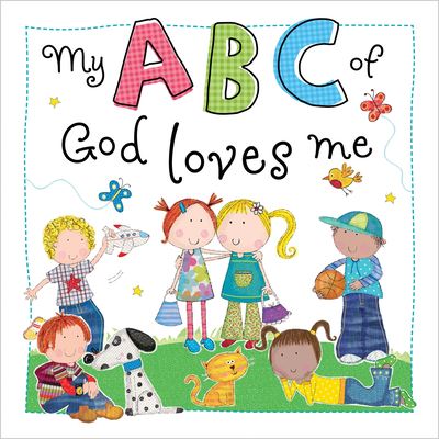 Cover for Fiona Boon · My ABC of God Loves Me (Board book) (2013)