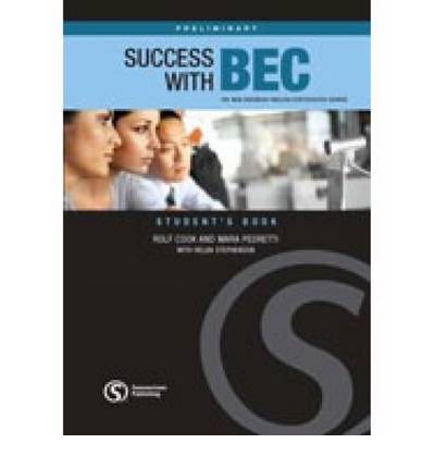 Cover for Mara Pedretti · Success with BEC Preliminary: The New Business English Certificates Course (Paperback Book) (2008)