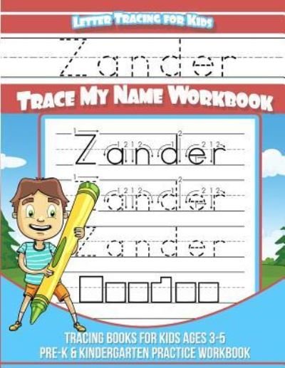 Cover for Zander Books · Zander Letter Tracing for Kids Trace my Name Workbook (Pocketbok) (2018)