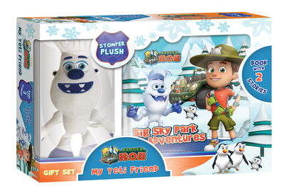 Ranger Rob: My Yeti Friend Gift Set: Book with 2 Stories and Stomper Plush Toy - Corinne Delporte - Książki - Editions Chouette - 9782924786802 - 6 listopada 2018