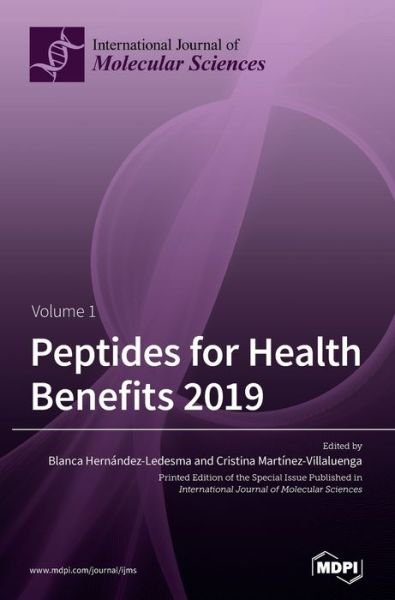 Cover for Blanca Hernandez-Ledesma · Peptides for Health Benefits 2019 (Hardcover Book) (2020)