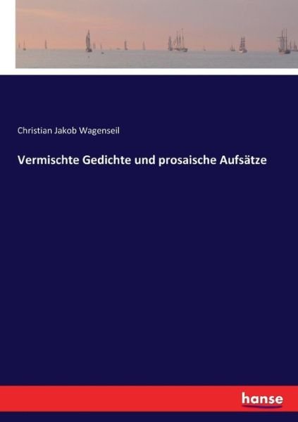 Cover for Wagenseil · Vermischte Gedichte und prosa (Book) (2016)