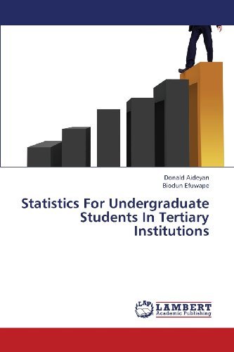 Cover for Biodun Efuwape · Statistics for Undergraduate Students in Tertiary Institutions (Paperback Book) (2013)