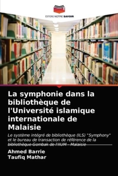 Cover for Barrie · La symphonie dans la bibliothèqu (N/A) (2020)