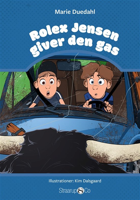 Cover for Marie Duedahl · Rolex Jensen: Rolex Jensen giver den gas (Hardcover bog) [1. udgave] (2022)
