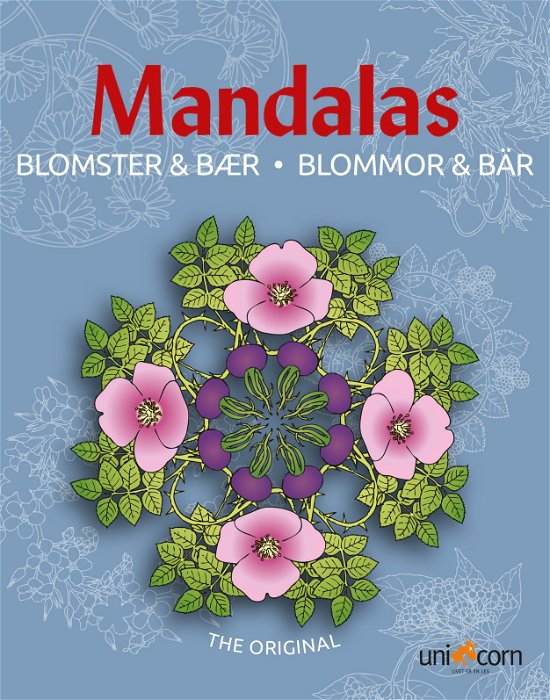 Cover for Mandalas med Blomster &amp; Bær (Paperback Bog) (2012)