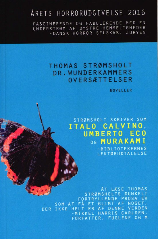 Cover for Thomas Strømsholt · Dr. Wunderkammers oversættelser (Paperback Bog) [1. udgave] (2018)