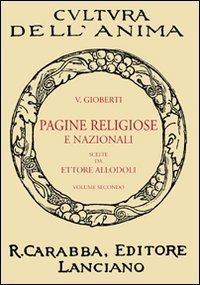 Cover for Vincenzo Gioberti · Pagine Religiose E Nazionali #02 (Book)