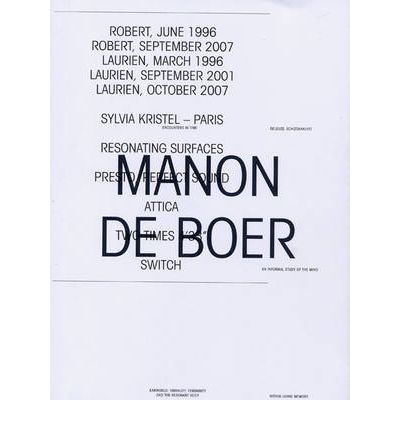 Cover for Elena Crippa · Manon De Boer (Paperback Book) (2008)