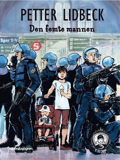 Cover for Petter Lidbeck · Tre tjejer: Den femte mannen (ePUB) (2011)