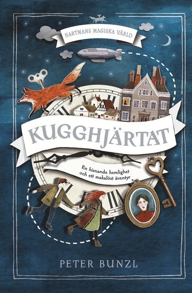Cover for Peter Bunzl · Hartmans magiska värld: Kugghjärtat (PDF) (2018)
