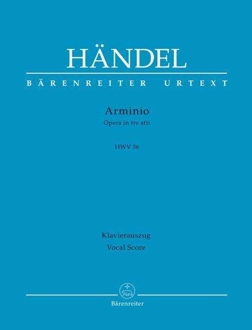 Cover for Handel · Arminio HWV 36, Klavierauszug (Book)