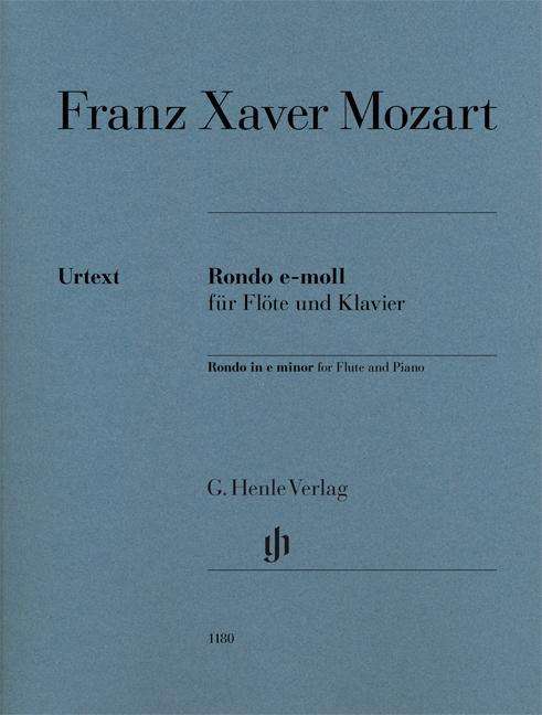 Cover for Mozart · Rondo e-moll für Flöte und Klavi (Book)