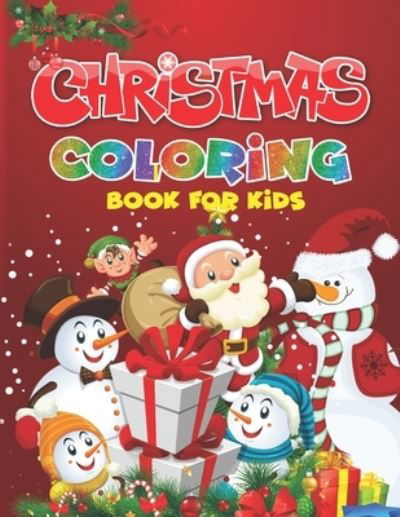 Cover for Happy Christmas · Christmas Coloring Book for Kids (Paperback Bog) (2020)