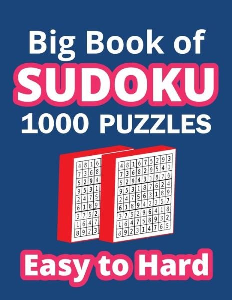 Cover for Didu Puzzles · Big Book of Sudoku 1000 Puzzles - Easy to Hard (Pocketbok) (2020)