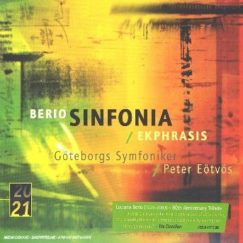 Cover for Peter Eotvos · Berio: Sinfonia (CD) (2005)