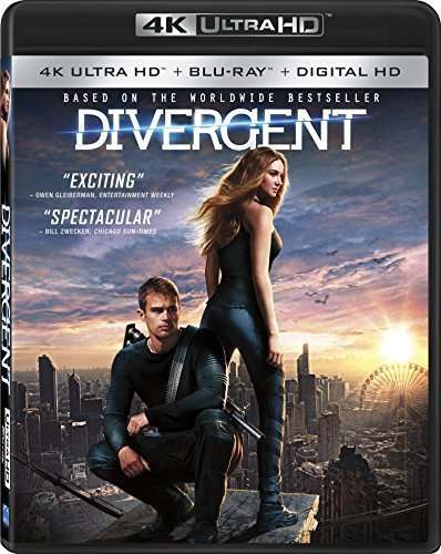 Cover for Divergent (4K UHD Blu-ray) [Widescreen edition] (2016)