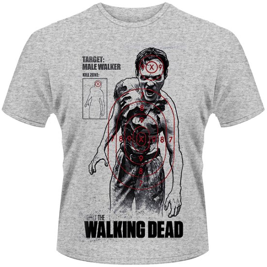 Cover for The Walking Dead · Target Male Walker (T-shirt) [size S] [Grey edition] (2015)
