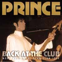 Back At The Club - Prince - Musiikki - HOBO - 0823564814803 - perjantai 9. maaliskuuta 2018