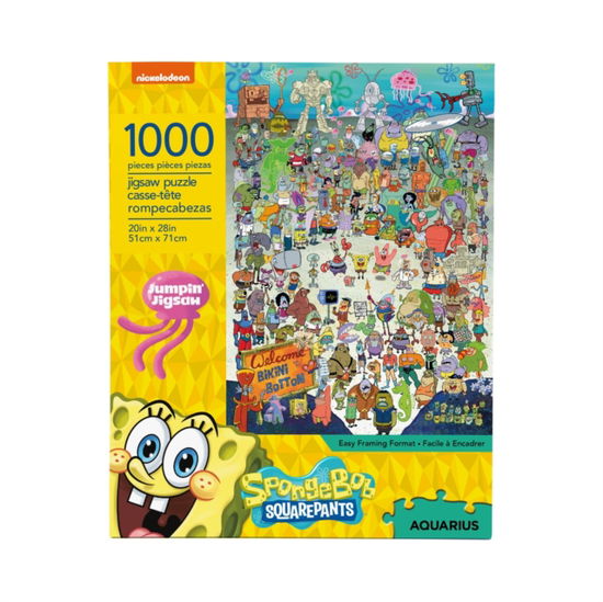 Cover for Spongebob Squarepants · Spongebob Squarepants - Cast 1000 Piece Jigsaw Puzzle (Pussel) (2024)