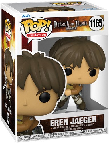 Cover for Funko Pop! Animation: · Attack on Titan - Eren Yeager (MERCH) (2022)