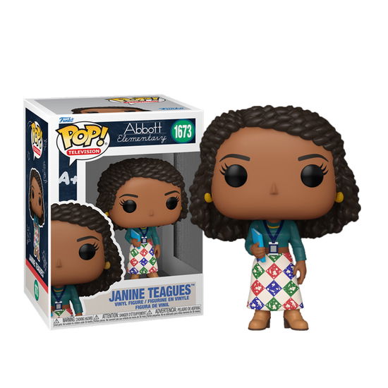 Cover for Pop Television Abbott Elementary · Pop Television Abbott Elementary S1 Janine Teagues (Funko POP!) (2025)
