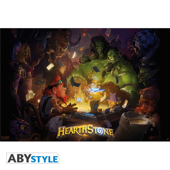 HEARTHSTONE - Poster 91X61 - Key Art - Abystyle - Merchandise - ABYSTYLE - 3700789258803 - 7. februar 2019