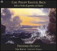 Cover for Bach,c.p.e. / Abel / Heumann · Solo a Viola Dei Gamba Col Basso (CD) (2005)