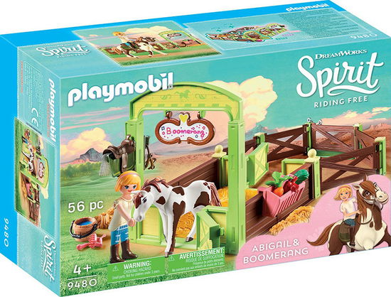 Cover for Playmobil · Playmobil - Horse Box - Abigail  and  Boomerang (Leketøy) (2019)