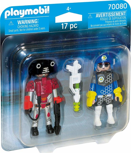 Cover for Playmobil · Playmobil DuoPack Ruimte agent en robot (MERCH) (2020)