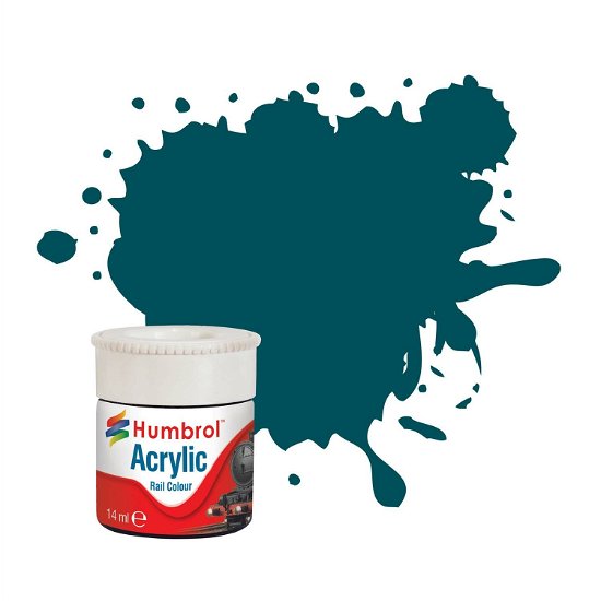 Diesel Blue Rc411 14ml Acrylic Rail Paint - Humbrol - Fanituote -  - 5010279700803 - 
