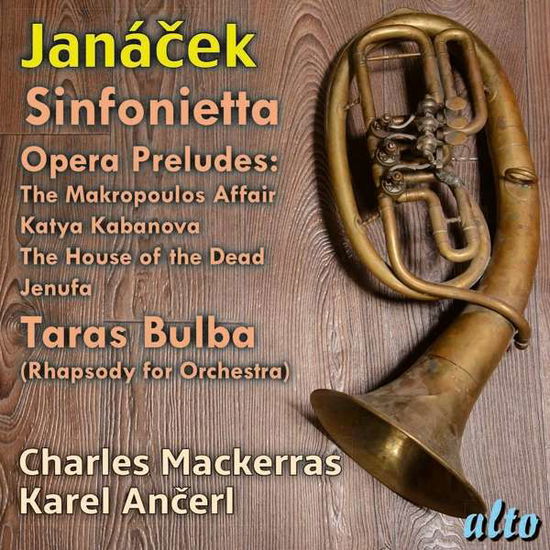 Cover for Charles Mackerras / Pro Arte Orchestra / Karel Ancerl / Czech Philharmonic Orchestra · Janacek: Sinfonietta / 4 Opera Preludes / Taras Bulba (CD) (2019)