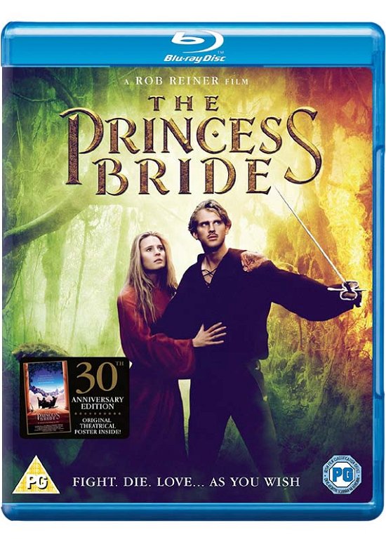 Cover for Princess Bride the 30th Anniv Ed BD · The Princess Bride (Blu-ray) (2017)