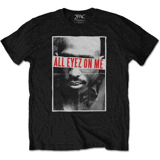 Cover for Tupac · Tupac Unisex T-Shirt: All Eyez (Black) (T-shirt) [size XXL] [Black - Unisex edition] (2018)