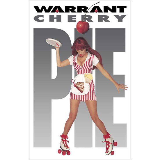 Warrant Textile Poster: Cherry Pie - Warrant - Merchandise - - 5056365711803 - July 13, 2021