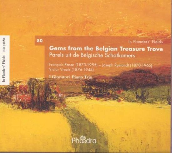Cover for I Giocatori Piano Trio · Gems from the Belgian Treasure Trove (CD) [Digipak] (2013)