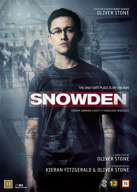 Cover for Joseph Gordon-Levitt · Snowden (DVD) (2017)